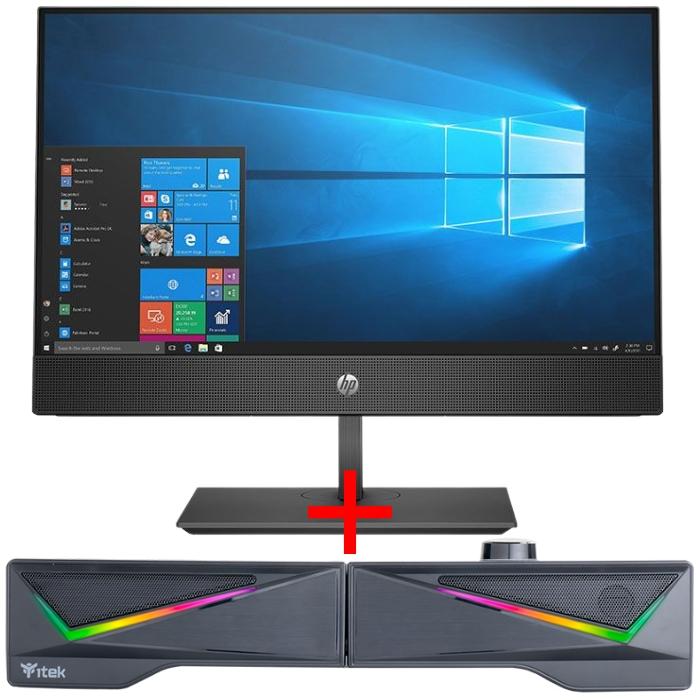 PC 600 G4 21.5" ALL IN ONE INTEL I5-8500 8GB 256GB SSD WINDOWS COA - IN OMAGGIO SOUNDBAR ITEK S101 RGB BLUETOOTH - RICONDIZIONATO - GAR. 6 MESI