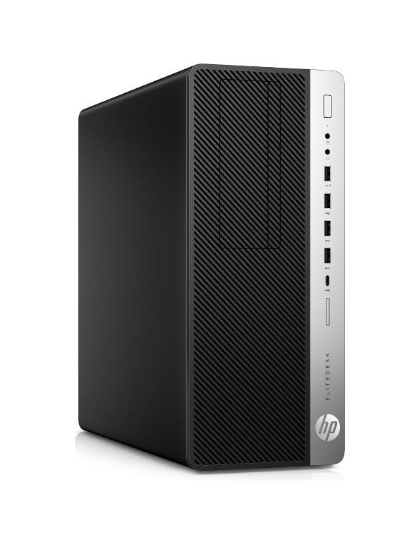 PC ELITEDESK 800 G3 TOWER INTEL CORE I5-7500 8GB 256GB SSD WINDOWS COA - RICONDIZIONATO - GAR. 6 MESI