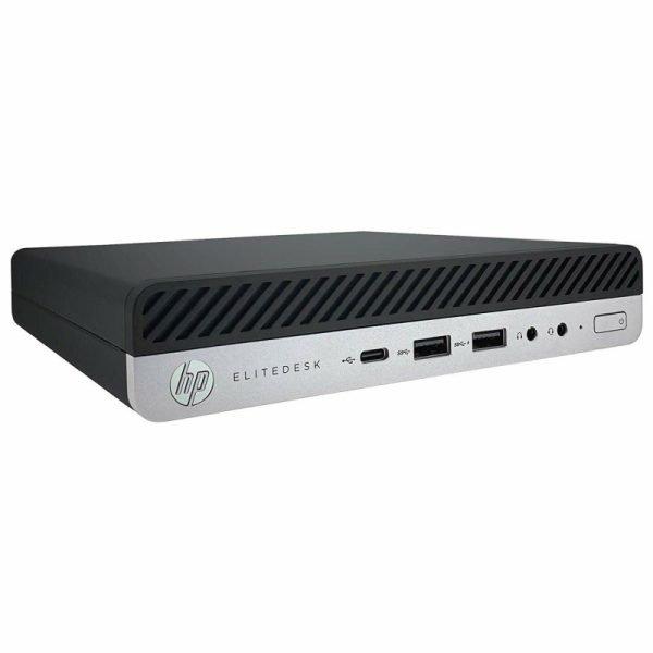 PC ELITEDESK 800 G4 TINY MINI INTEL CORE I5-8500 8GB HD 256GB SSD WINDOWS COA - RICONDIZIONATO - GAR. 6 MESI