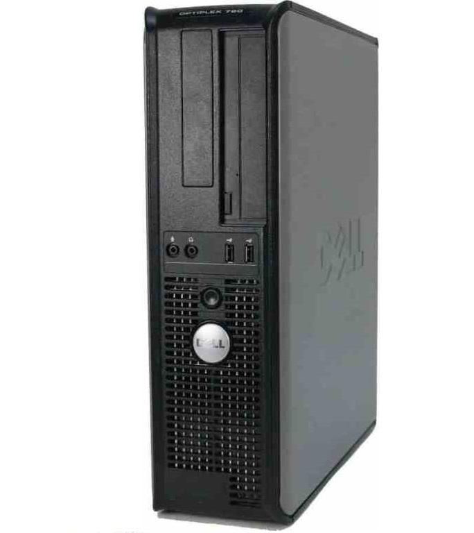PC OPTIPLEX 780 DT INTEL DUAL CORE 8GB 128GB SSD WINDOWS COA - RICONDIZIONATO - GAR. 6 MESI