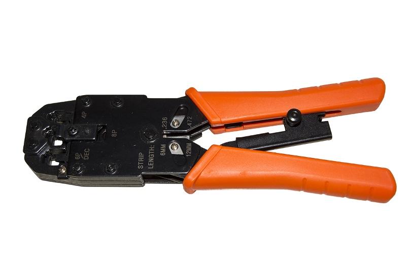 PINZA A CRIMPARE RJ11 RJ12 RJ45 (LKCRIMP)