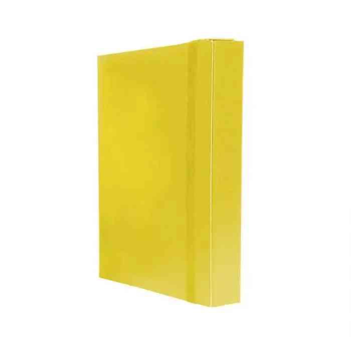 RACCOGLITORE PORTAPROGETTI CON ELASTICO DORSO 3 GIALLO