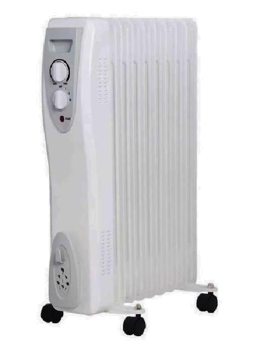 RADIATORE AD OLIO OR2000-9 STUFA ELETTRICA - INTERNO 9 ELEMENTI 2000W - BIANCO