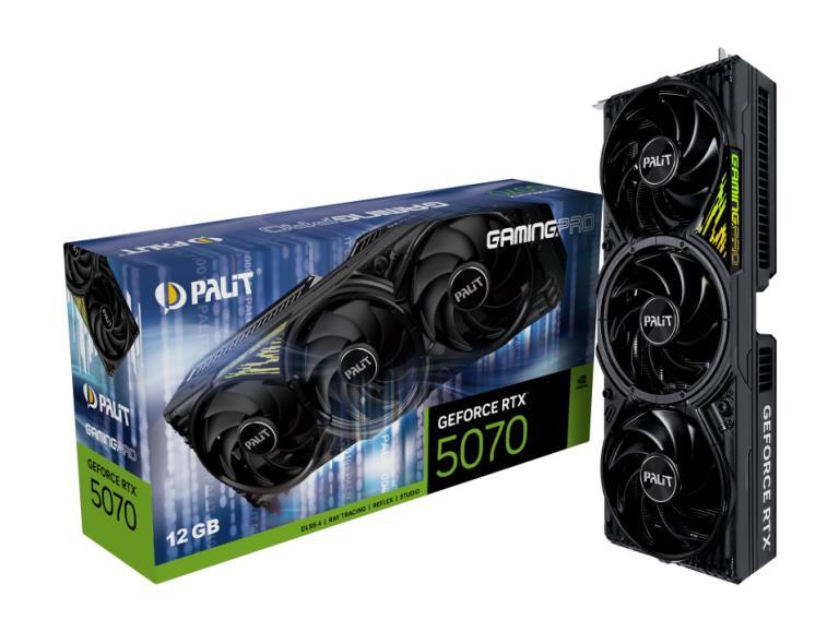 SCHEDA VIDEO GEFORCE DUAL RTX 5070 GAMINGPRO 12 GB GDDR7 (NE75070019K9-GB2050A)