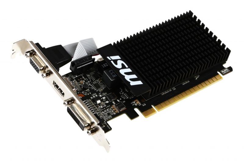 SCHEDA VIDEO GEFORCE GT710 2 GB PCI-E 2GD3H LP (V809-2000R)