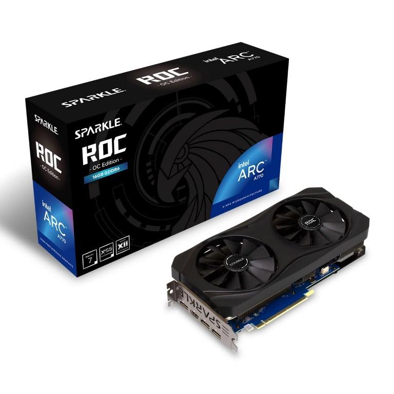 SCHEDA VIDEO INTEL ARC A770 16 GB ROC OC (SA770R-16GOC)
