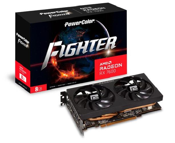 SCHEDA VIDEO RADEON RX7600 FIGHTER 2.0 8GB (RX7600 8G-F/V2)