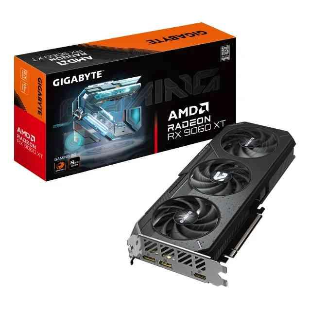SCHEDA VIDEO RADEON RX 9060 XT GAMING 8G 8GB (GV-R9060XTGAMING-8GD)