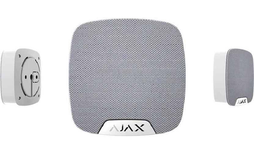 SENSORE SIRENA HOMESIREN AJHS SIRENA SENZA FILI 868MHZ WIRELESS PER INTERNI COLORE BIANCO (38111)