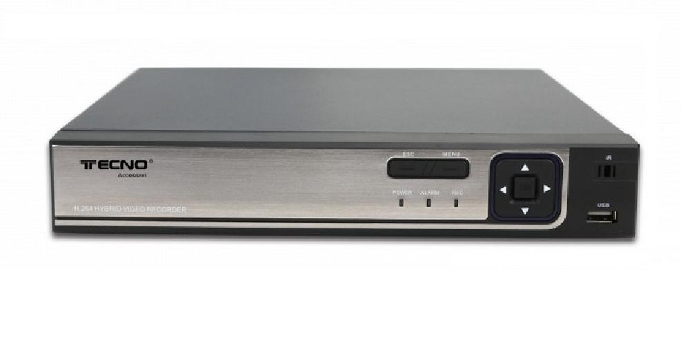 SISTEMA DI SORVEGLIANZA XVR 4 CANALI TC-XVR-5004-N-FACE DETECTION