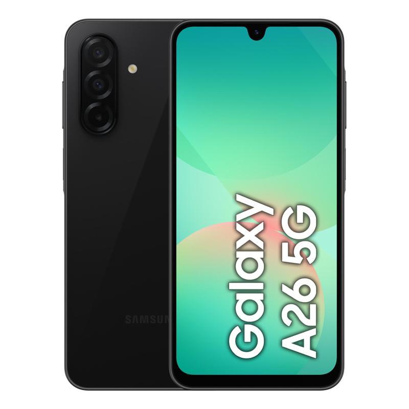 SMARTPHONE GALAXY A26 (SM-A266BZKBEUE) 6+128GB 5G AWESOME BLACK NERO