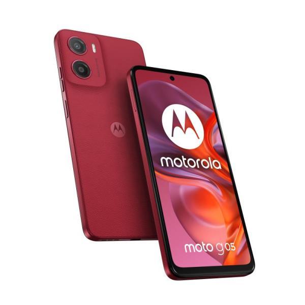 SMARTPHONE MOTO G05 4G ROSSO 4+128GB DUAL SIM