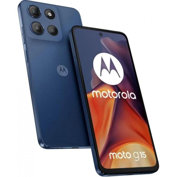 SMARTPHONE MOTO G15 4G 8+128GB GLACIER BLUE 256GB DUAL SIM BRAND OPERATORE