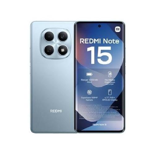 SMARTPHONE REDMI NOTE 15 - 6+128GB 4G GLACIER BLUE