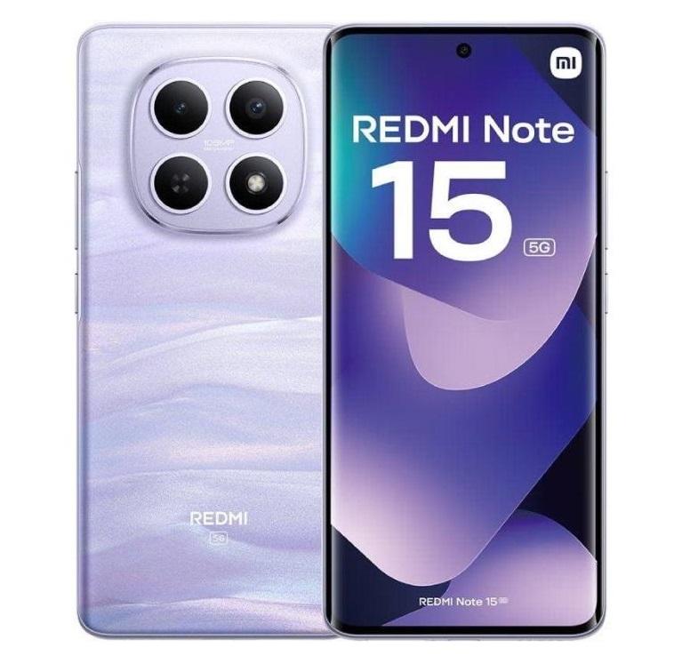 SMARTPHONE REDMI NOTE 15 - 8+256GB 5G MIST PURPLE VIOLA