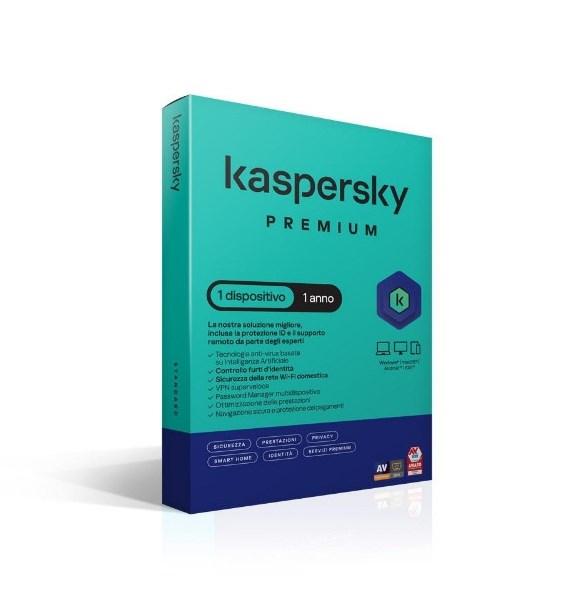 SOFTWARE ANTIVIRUS PREMIUM 1 ANNO 1 DISPOSITIV0 SLIMBOX (KL1047T5AFS-SSB)