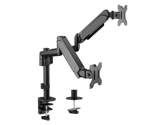 SUPPORTO DA TAVOLO A DOPPIO MONITOR DA 17" A 32" (650133)