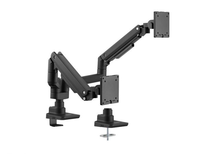 SUPPORTO DA TAVOLO HEAVY A DOPPIO MONITOR DA 17" A 35" (650182)
