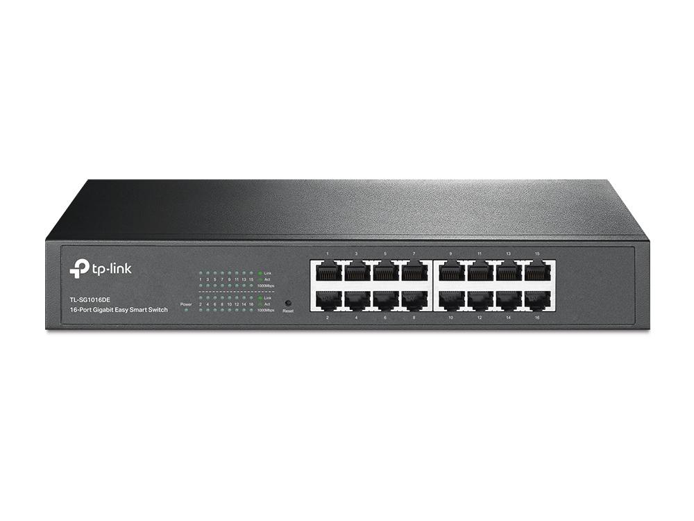 SWITCH RETE 16 PORTE 10/100/1000 TL-SG1016DE