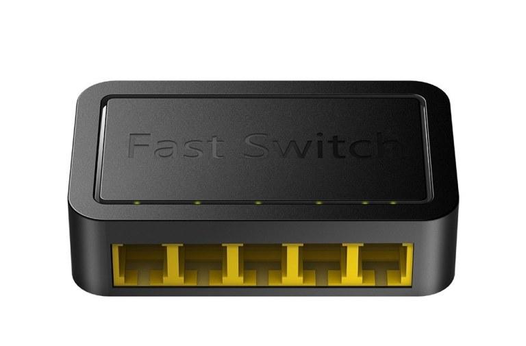 SWITCH RETE 5 PORTE 10/100 FS105D