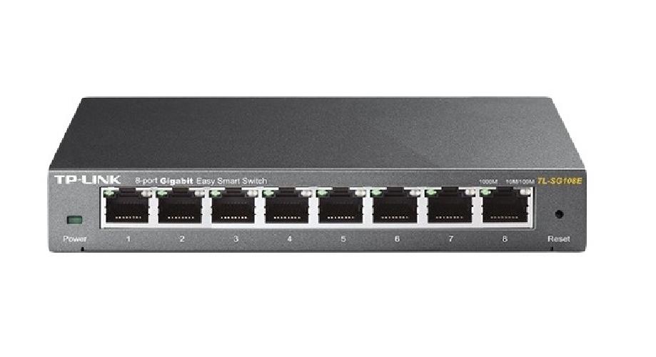 SWITCH RETE 8 PORTE TL-SG108E