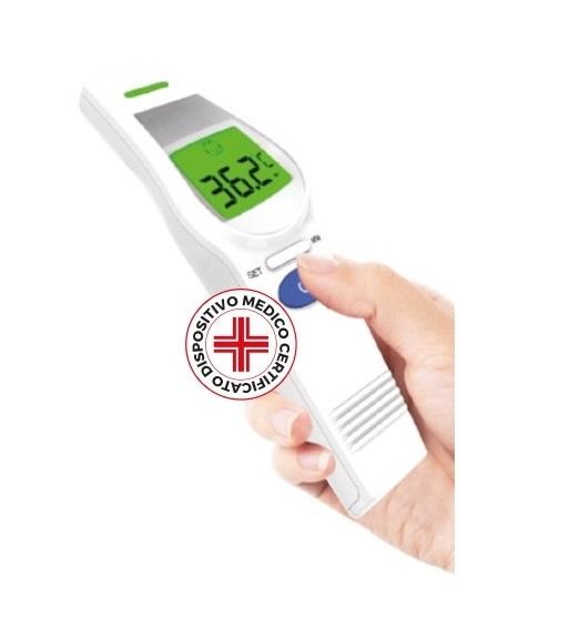 TERMOMETRO TERMOSCANNER FRONTALE INFRAROSSI (HC-IRDFT02)