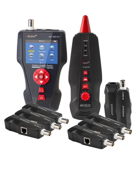 TESTER DI RETE MULTITASKING NF-8601W CON TEST DI VELOCITA' ETHERNET (PING TEST & POE)