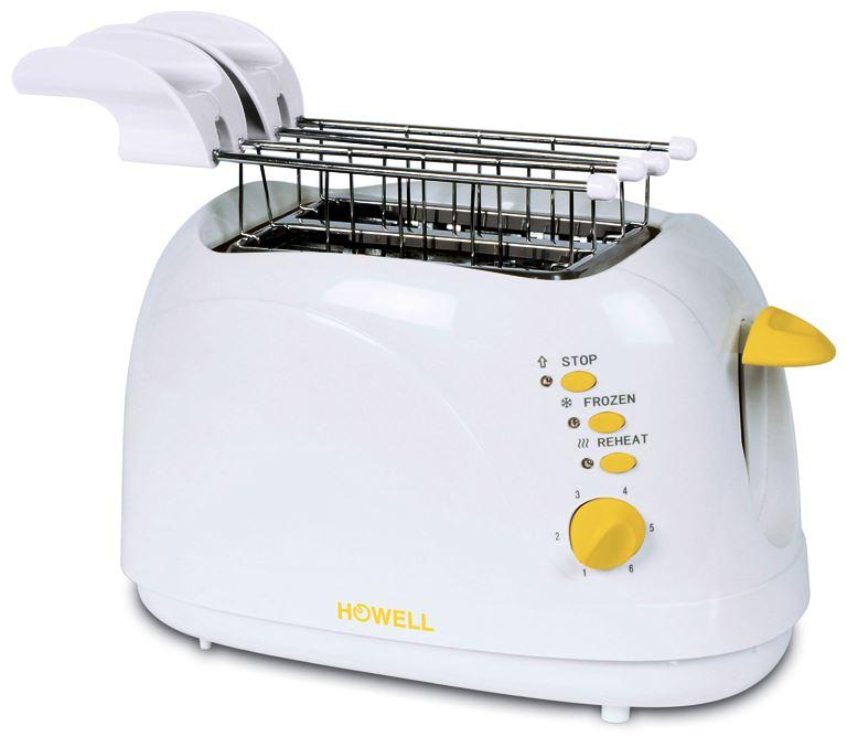 TOSTAPANE TOSTIERA - 2 FETTA/E BIANCO 750W (HF481)