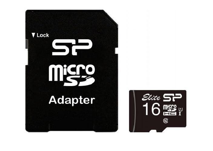 TRANS FLASH 16 GB ELITE CLASS 10 CON ADATTATORE (SP016GBSTHBU1V10SP)