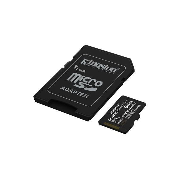 TRANS FLASH 64 GB CANVAS SELECT PLUS (SDCS3/64GB) CLASS 10