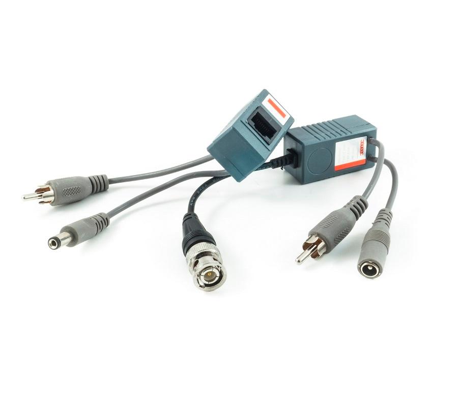 TRASMETTITORE VIDEO/AUDIO BALUN (COPPIA) ALIMENTATO AS-UTP121
