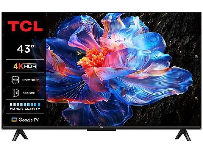 TV LED 43" 43P69K HD SMART GOOGLE TV WIFI BLUETOOTH DVB-T2 NERO
