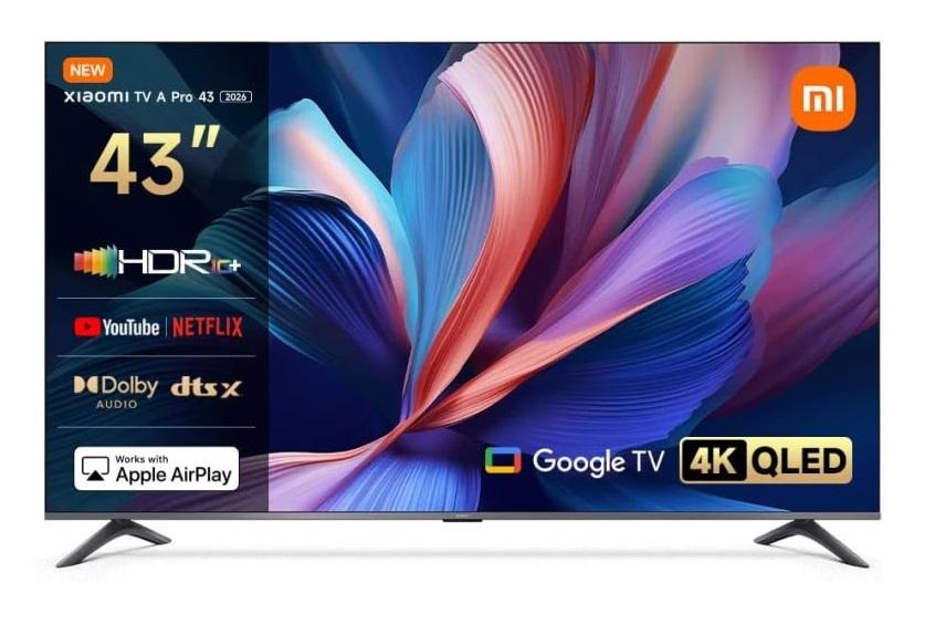 TV QLED 43" A PRO 2026 ULTRA HD 4K SMART TV WIFI DVB-T2 GOOGLE TV