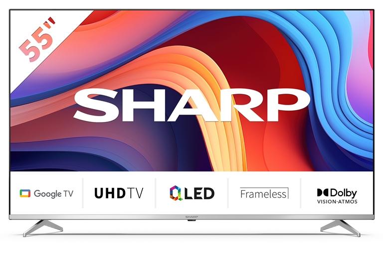 TV QLED 55" 55GP6260E ULTRA HD 4K SMART TV WIFI DVB-T2 GOOGLE TV