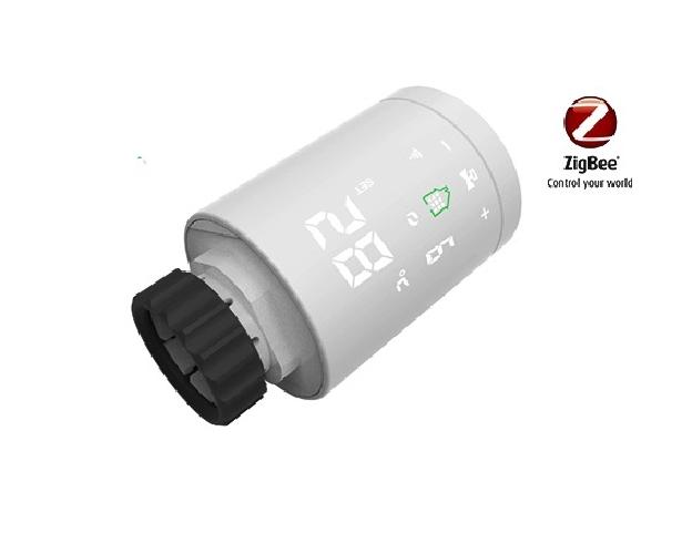 VALVOLA TERMOSTATICA PER RADIATORI SMART DIGITALE ZIGBEE SMART LIFE TUYA (XH-TVZ)