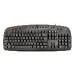 TASTIERA KB-3105U USB MULTIMEDIALE NERA